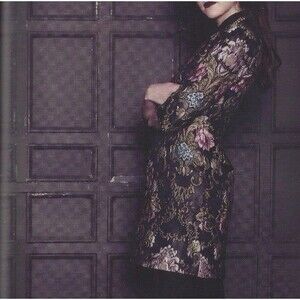 Darling London Hepburn Dress Black Brocade Shift US 10 UK 14